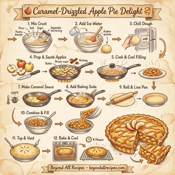 Caramel-Drizzled Apple Pie Delight instructions
