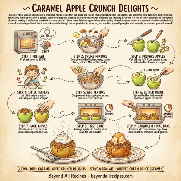 Caramel Apple Crunch Delights instructions