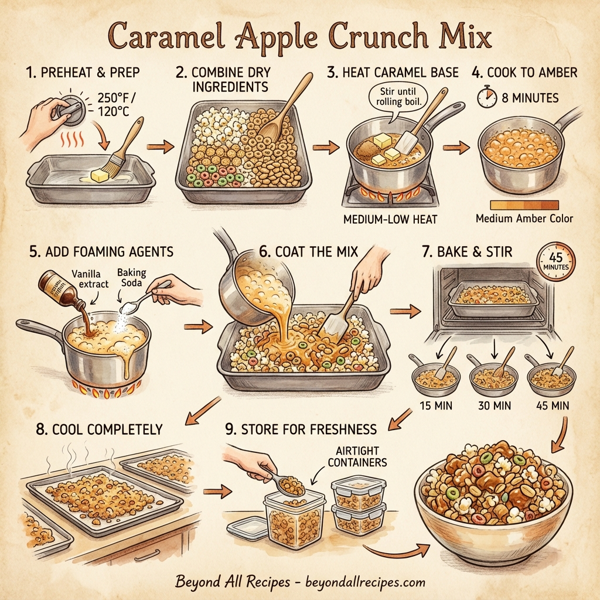 Caramel Apple Crunch Mix instructions