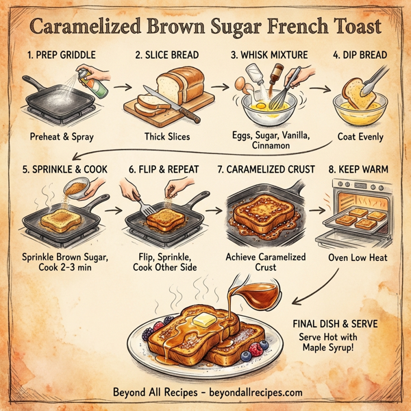 Caramelized Brown Sugar French Toast instructions