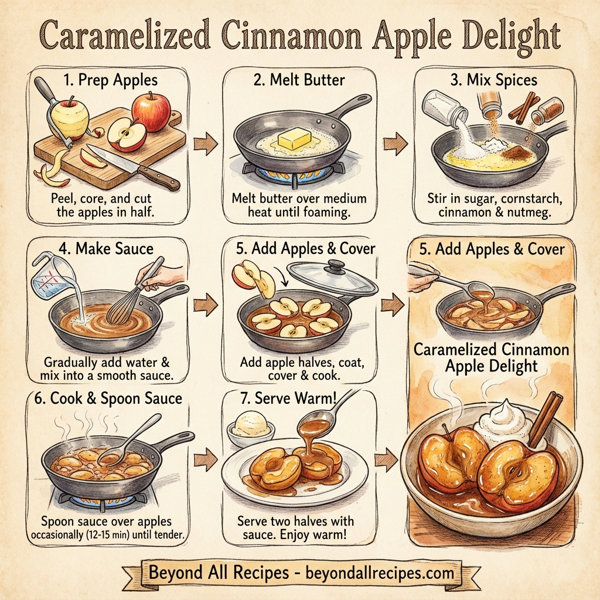 Caramelized Cinnamon Apple Delight instructions