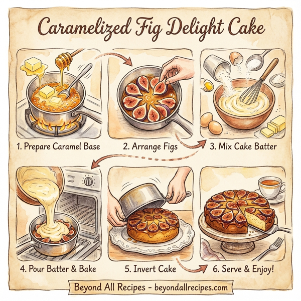 Caramelized Fig Delight Cake instructions