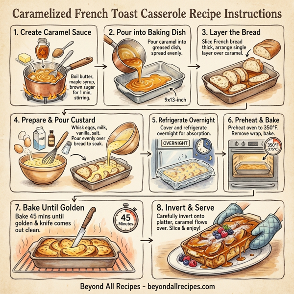Caramelized French Toast Casserole instructions