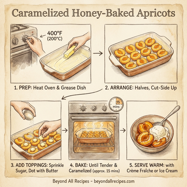Caramelized Honey-Baked Apricots instructions