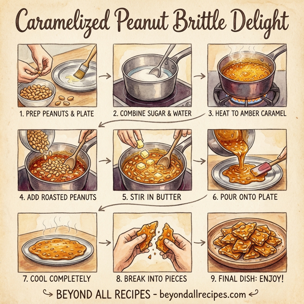Caramelized Peanut Brittle Delight instructions