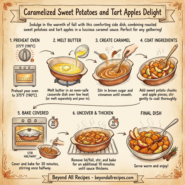 Caramelized Sweet Potatoes and Tart Apples Delight instructions