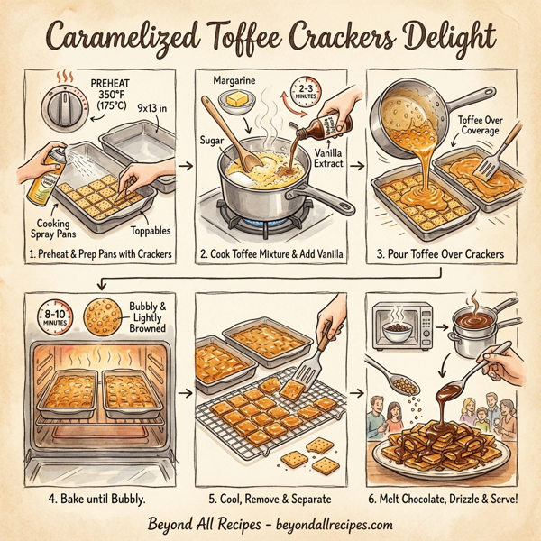Caramelized Toffee Crackers Delight instructions