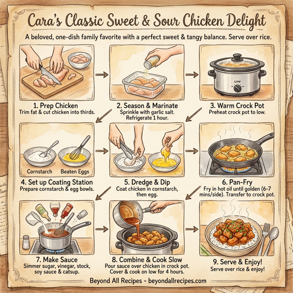 Cara's Classic Sweet & Sour Chicken Delight instructions
