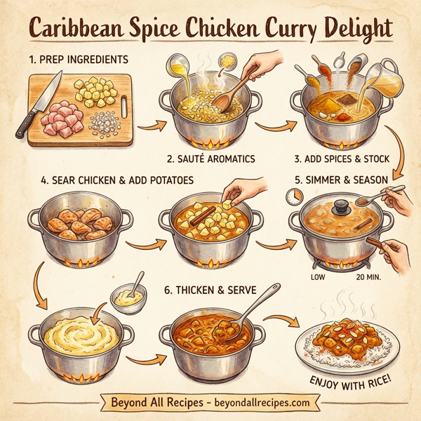 Caribbean Spice Chicken Curry Delight instructions