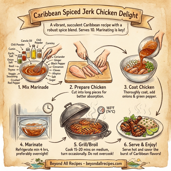 Caribbean Spiced Jerk Chicken Delight instructions