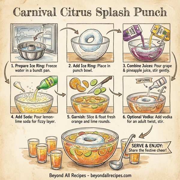 Carnival Citrus Splash Punch instructions