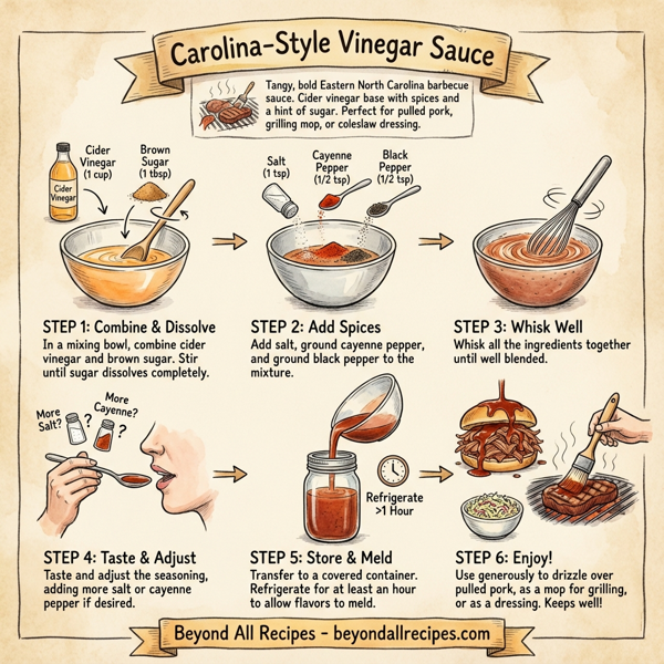 Carolina-Style Vinegar Sauce instructions