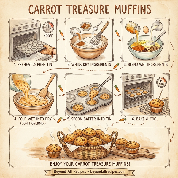Carrot Treasure Muffins instructions