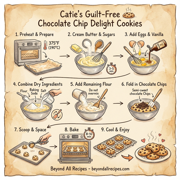 Catie's Guilt-Free Chocolate Chip Delight Cookies instructions