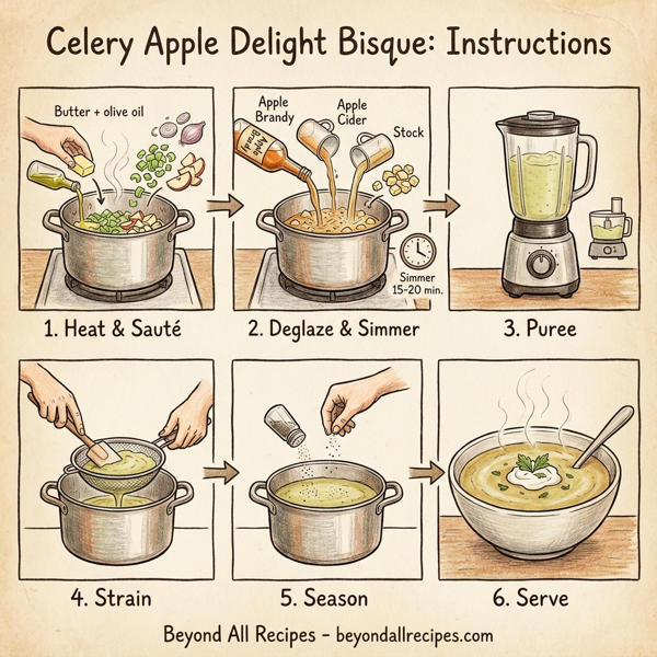 Celery Apple Delight Bisque instructions