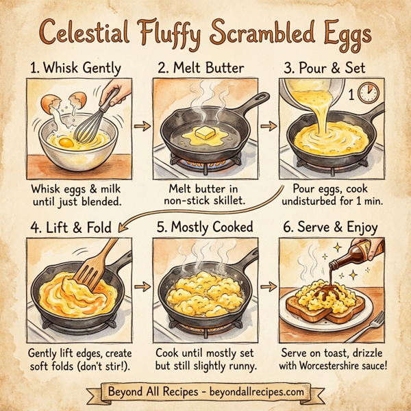 Celestial Fluffy Scrambled Eggs instructions