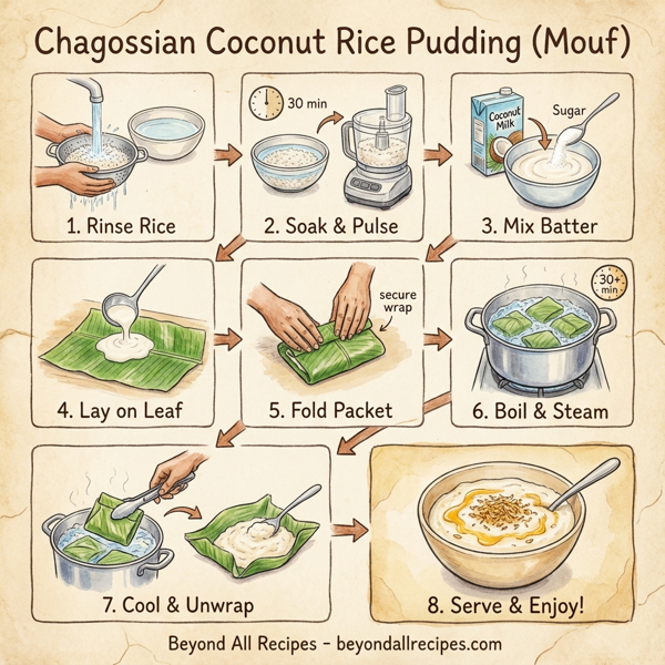 Chagossian Coconut Rice Pudding instructions