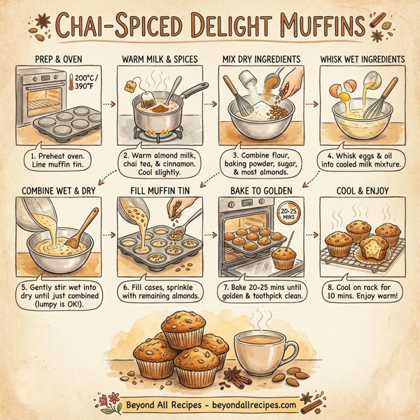 Chai-Spiced Delight Muffins instructions