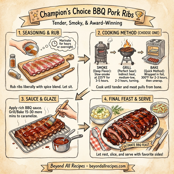 Champion's Choice BBQ Pork Ribs instructions