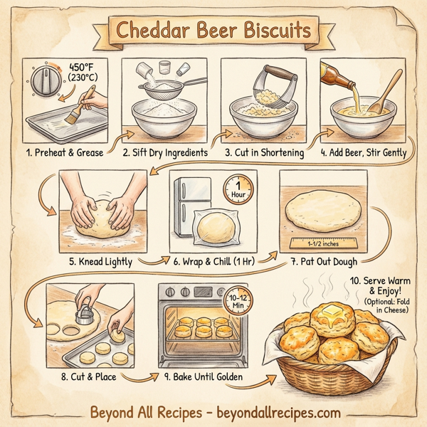 Cheddar Beer Biscuits instructions