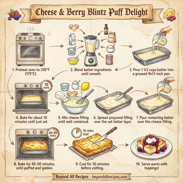 Cheese & Berry Blintz Puff Delight instructions