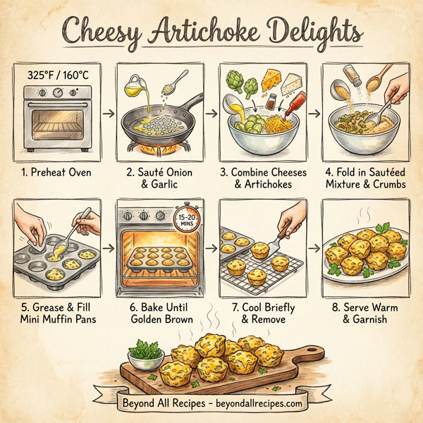 Cheesy Artichoke Delights instructions