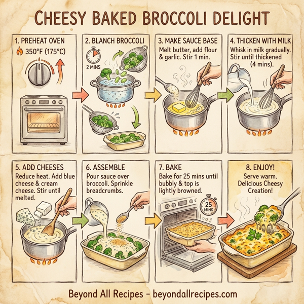 Cheesy Baked Broccoli Delight instructions
