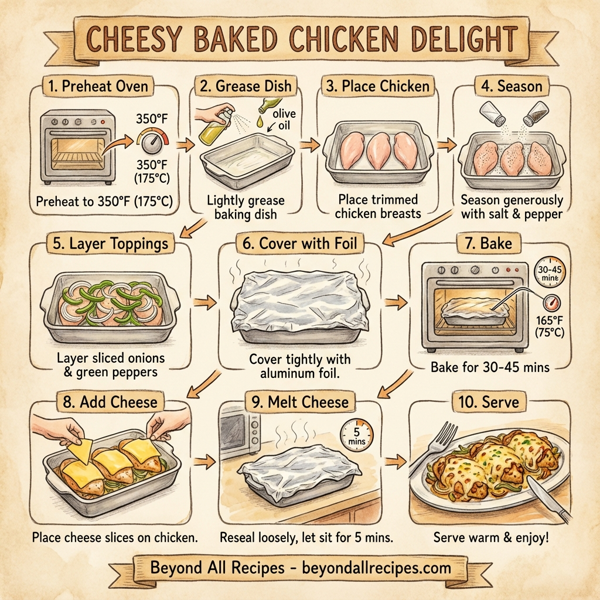 Cheesy Baked Chicken Delight instructions