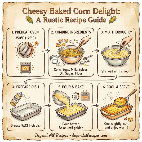 Cheesy Baked Corn Delight instructions