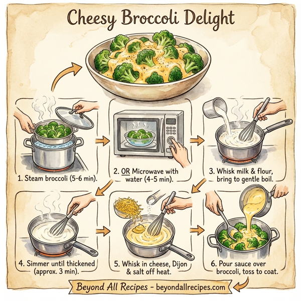 Cheesy Broccoli Delight instructions