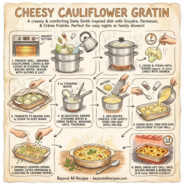 Cheesy Cauliflower Gratin instructions
