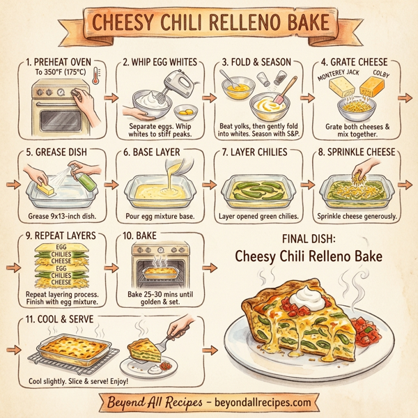 Cheesy Chili Relleno Bake instructions