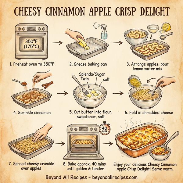Cheesy Cinnamon Apple Crisp Delight instructions