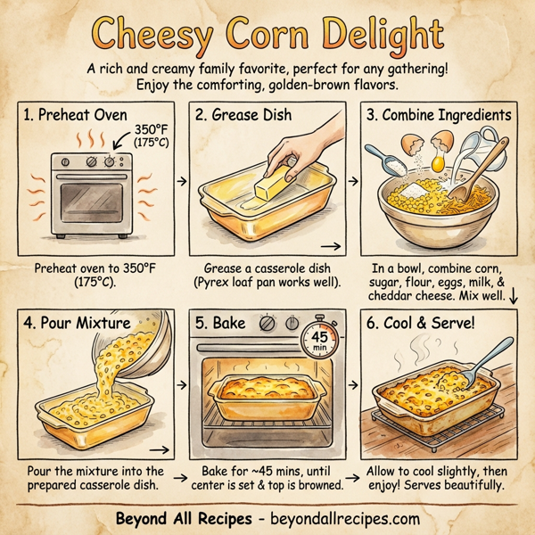 Cheesy Corn Delight instructions