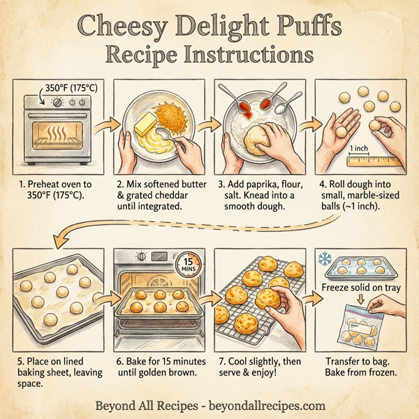 Cheesy Delight Puffs instructions