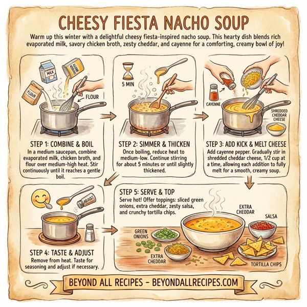 Cheesy Fiesta Nacho Soup instructions
