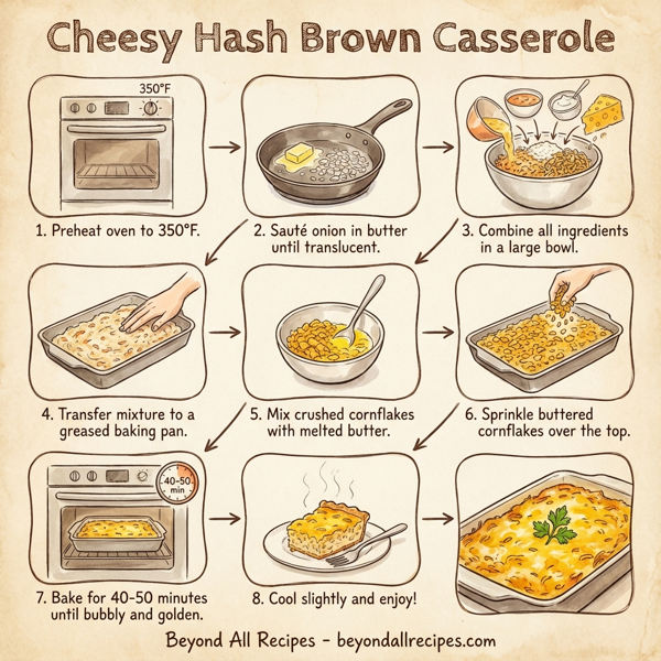 Cheesy Hash Brown Casserole instructions