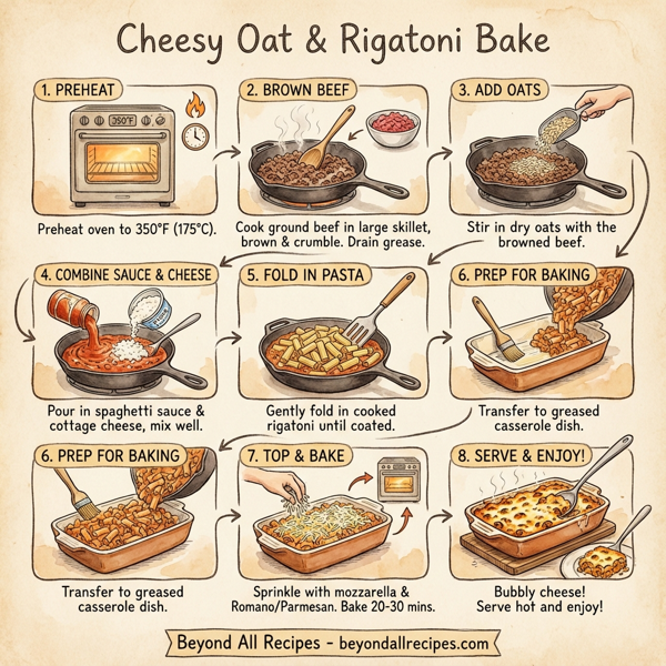 Cheesy Oat & Rigatoni Bake instructions