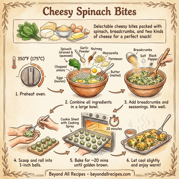Cheesy Spinach Bites instructions