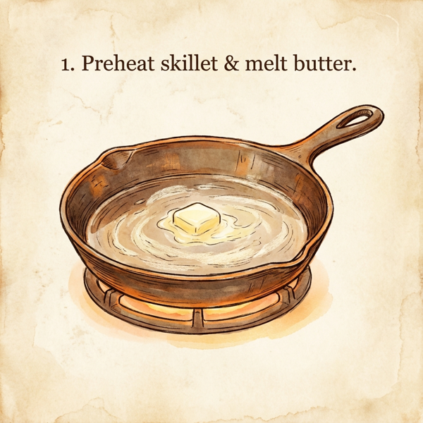 Cheesy Spinach and Pepper Potato Skillet instructions