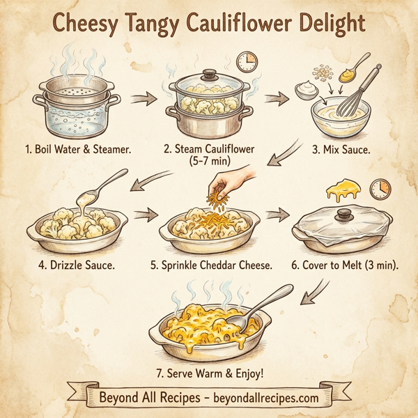 Cheesy Tangy Cauliflower Delight instructions