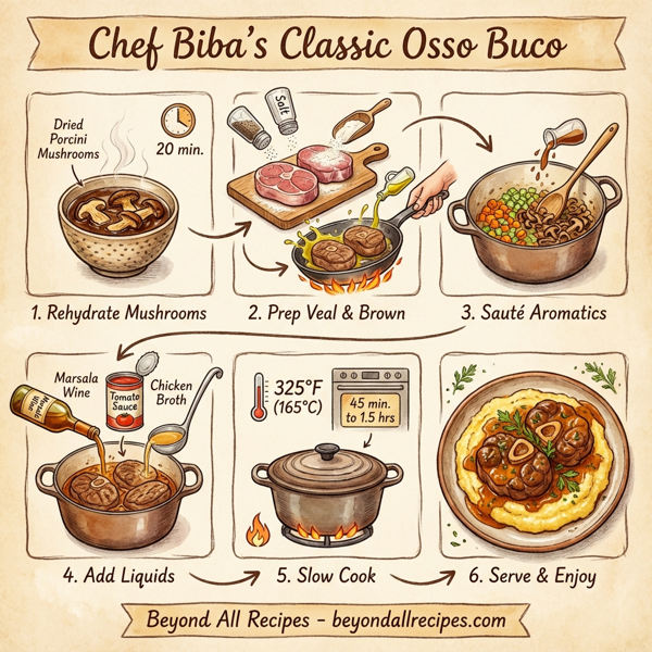 Chef Biba's Classic Osso Buco instructions