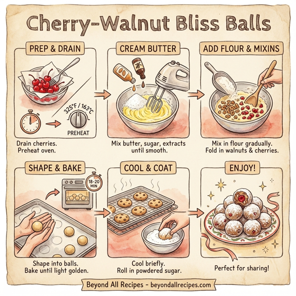 Cherry-Walnut Bliss Balls instructions