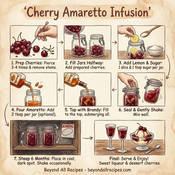 Cherry Amaretto Infusion instructions