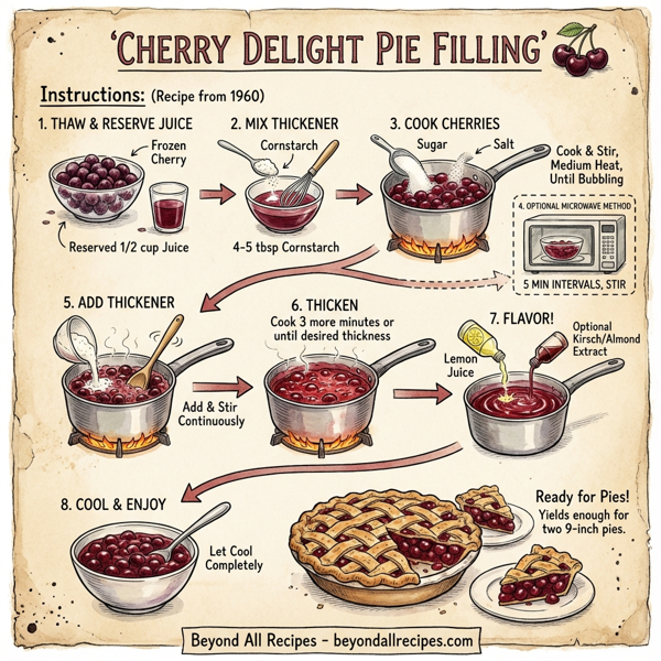 Cherry Delight Pie Filling instructions