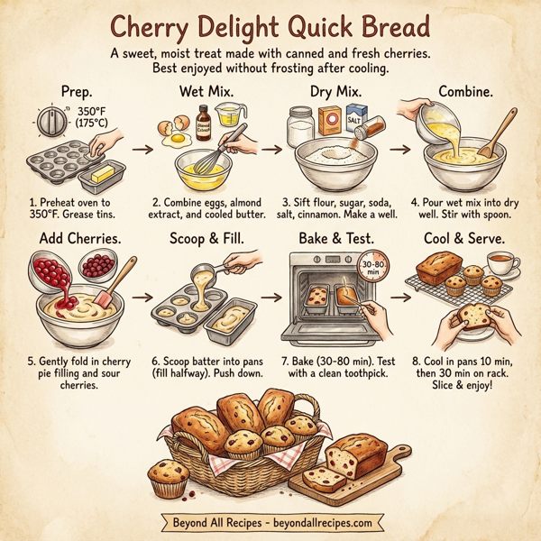 Cherry Delight Quick Bread instructions