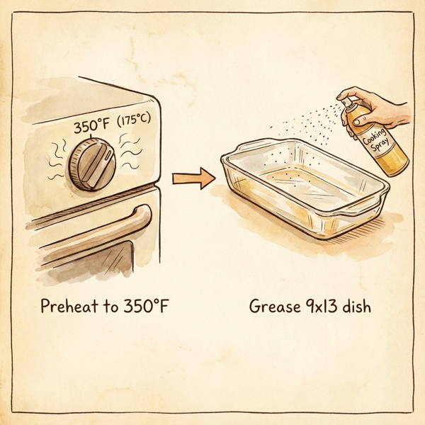 Cherry and Apple Bliss Dump Cake instructions