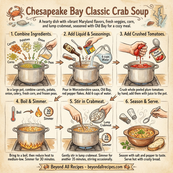Chesapeake Bay Classic Crab Soup instructions