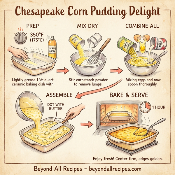 Chesapeake Corn Pudding Delight instructions