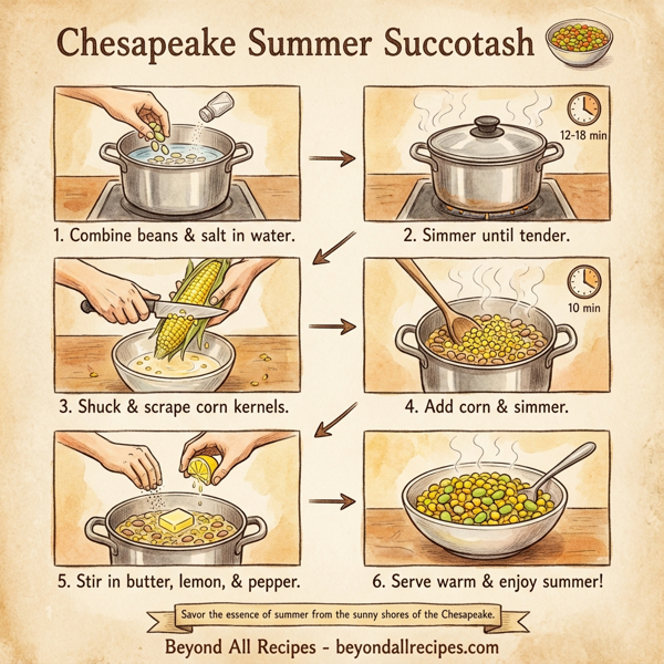 Chesapeake Summer Succotash instructions